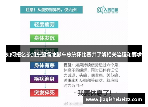 如何报名参加东盟场地脚车总统杯比赛并了解相关流程和要求